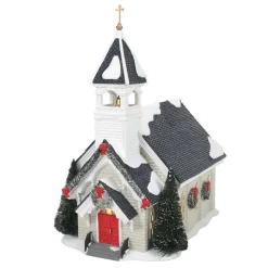 Sv, Pleasant View Church, 6007761, Snow Village, Country Living
