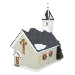 Sv, Pleasant View Church, 6007761, Snow Village, Country Living