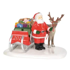 Sv, Santa Comes To Town, 2019, 6003152, The Original Snow Village