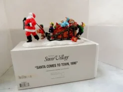 Sv, Santa Comes To Town 1996, Snow Village, 56.54862