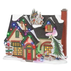 Sv, The Grinch House, Christmas Lane, 6011416, Snow Village