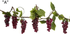 Thick Grape Vine Garland 2 Asst, D1745