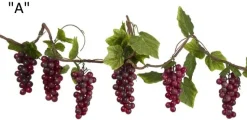 Thick Grape Vine Garland 2 Asst, D1745