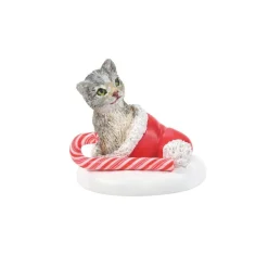 Va, Candy Cane Kitten Surprise, 6007672, Department 56