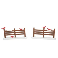 Va, Cardinal Christmas Fence Set/2, 6007664, Department 56