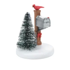 Va, Cardinal Christmas Mailbox, 6007661, Department 56