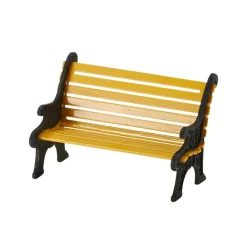 Va, City Wrought Iron Park Bench, 4025440, Department 56