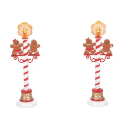 Va, Gingerbread Street Lights, 6007683, Department 56