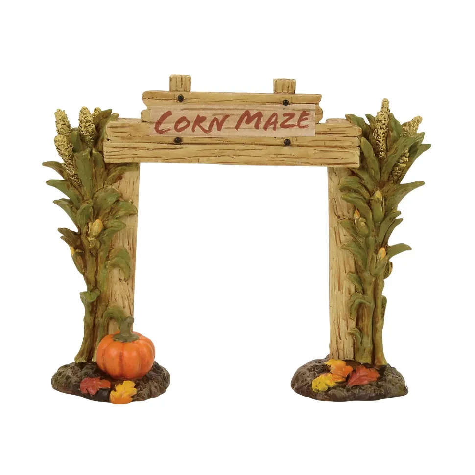 Va, Harvest Fields Corn Maze, 4057582, Department 56