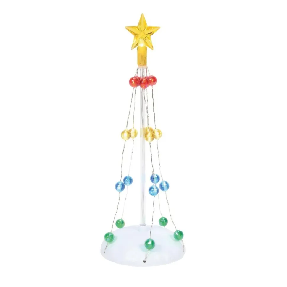 Va, Lit Christmas Pole Tree, 6011460, Department 56