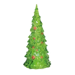 Va, Lit Emerald Trees Set/2, 6005551, Department 56