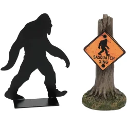 Va, Sasquatch Silhouette Set, 6013016, Department 56