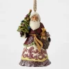 Victorian Santa With Tree Ornament