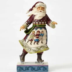 Victorian Skating Santa