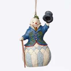Victorian Snowman Ornament