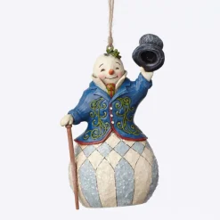 Victorian Snowman Ornament