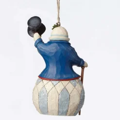Victorian Snowman Ornament