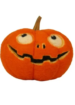 Wide Felted Jack-O-Lantern, Byers Choice, Fpmp2