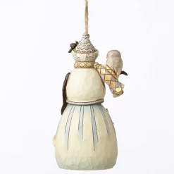 Woodland Snowman Ornament