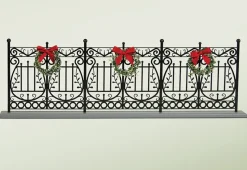 Wrought Iron Fence, Byers Choice, 625